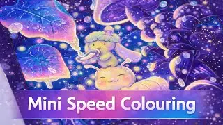 🌱🎨 Mini Speed Coloring: in Bloomfolk Foxgrove Forest by Yoda Agda🎨🌱 
