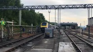 43197 leaves Landore for Swansea Station