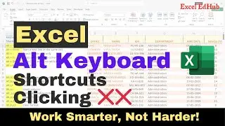 Master Excel with Alt Key Shortcuts: Boost Efficiency Today!