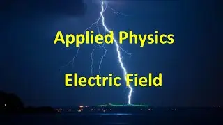Applied Physics | Electric Field  due to a line of charge + Charged Disk | Example