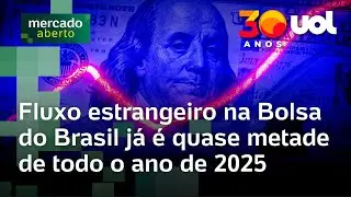 Fuga dos EUA com Trump derruba dólar, e fluxo estrangeiro na Bolsa já é quase metade de 2025 todo