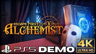Escape First Alchemist Full Demo Gameplay Walkthrough | PS5 Games | 4K HDR | No Commentary Gaming