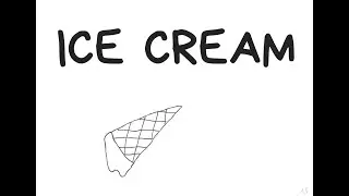 ICE CREAM (handgezeichnet)