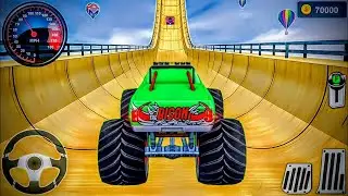 Monster Truck Mega Ramp Impossible Driver - Beamng Ultimate Car Stunts GT Racing - Android GamePlay