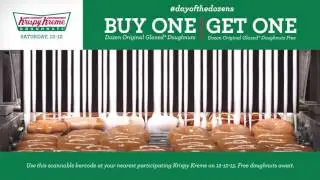 Krispy Kreme #dayofthedozens presents The World’s Tastiest Coupon