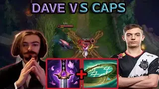xDAVEMON VS CAPS  || PYKE FULL GAME