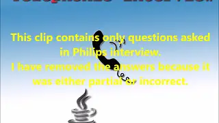 Philips Telephonic Interview Questions | 2016