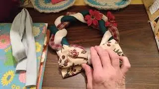 Braided wreath