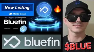 $BLUE - BLUEFIN PROTOCOL TOKEN CRYPTO COIN HOW TO BUY BLUE SUI BLOCKCHAIN MEXC GLOBAL KUCOIN BYBIT