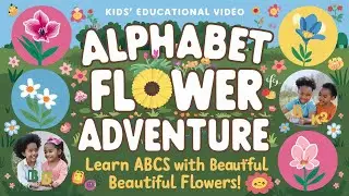 Alphabet Flower Adventure - Learn ABCs with Beautiful Flowers!