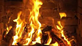 Luxury Winter Cabin Ambience with Smooth Jazz - Cozy Fireplace Sounds in 4K UHD for Relax