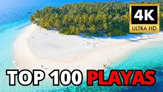 ✈️ Las TOP 100 PLAYAS M&aacute;s Incre&iacute;bles del Mundo | Gu&iacute;a de Viaje 4K