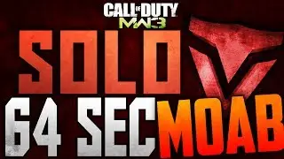 MW3: INSANE 64 SECOND MOAB W/ P90 ON BOOTLEG (CoD: MW3 Fast Solo MOAB)