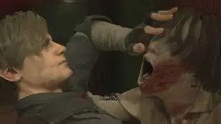 RE2 Weekly Challenge Убить не более 7 врагов Leon A Hardcore S+ No Save Run