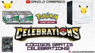 Unboxing ETB Celebrations - C&oacute;digos de regalo Pok&eacute;mon TCGO 🎁 | #pokemon