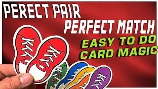 Perfect Pair Sneaker Card Trick - Tenyo Magic and TEMU
