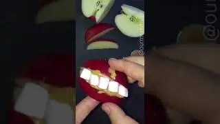 Halloween snack: Monster Teeth