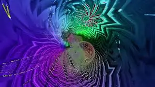 Abstract video synthesis loop 4K 60fps 240secs 1VRc 031