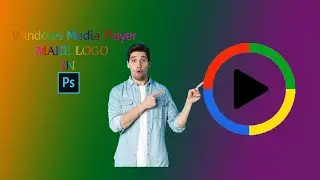 How To Make Windows Media Player in Photoshop Photoshop Tutorial | Learning with Ghulam