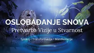 Meditacija Za Spavanje | Pretvorba Vizije u Stvarnost (SUBLIMINALNE PORUKE ZA USPIJEH)