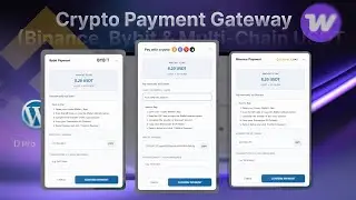 How to Add Manual Crypto PopUp Payment to WooCommerce In WordPress Binance Pay,Bybit & Crypto