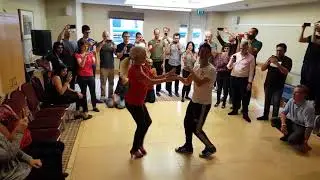 Scottish Salsa Congress 2018: Advanced turn patterns On1 - Mauricio and Carol