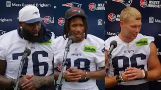Morgan Moses, Kyle Williams, Efton Chism III, & More Address the Media | Patriots Press Conference