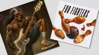 FOO FIGHTERS- Big me ( bass cover by M&Auml;CHING Y&Auml;P) 