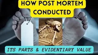HOW POST MORTEM CONDUCTED@ MEDICAL JURISPRUDENCE