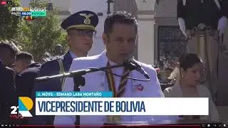 Vicepresidente del Estado destaca el valor histórico de Potosí en  un discurso emotivo