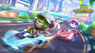 Talking Tom KARTING lp #1 Гоняем на Крутых Картах вместе с Томом, Анджелой, Хэнком и Джинджером!