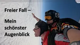Freier Fall -  Mein Tandemsprung in Kassel Calden