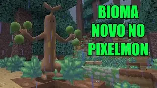 EXPLORANDO BIOMA NOVO MEGA TAIGA HILLS NO MINECRAFT PIXELMON  (DERROTAMOS UM LENDARIO) - EP 67