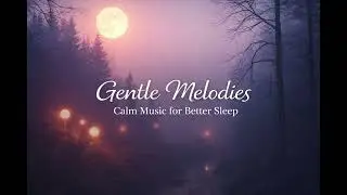 Gentle Melodies &ndash; A Soft Night Soundscape | Calm Music for Better Sleep #sleepwell #peace 
