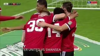 Swansea vs Manchester United All Goals & Hightlights (EFL Cup) 2017/2018 (HD)