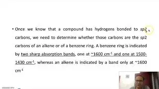 IR C H Absorption Bands & Bending Vibrations