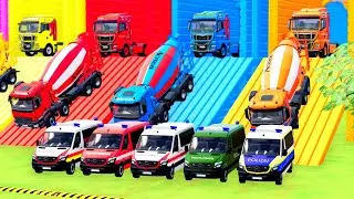 TRACTOR FIAT & JOHN DEERE FARM RACE TO THE CITY ! FS22 &bull; Rosemaria Solange