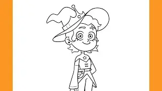 How to Draw LUZ NOCEDA (WITCH) | The Owl House