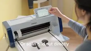 SDX2250D Feature 4: Built-in Scanner | Disney&trade; ScanNCut DX Craft Cutting Machine | Brother NZ