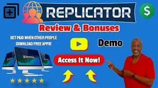Replicator Review ⭐ Demo👷🏽&zwj;♀️BONUSES 🎁Get $$ When Someone Downloads Free Apps🔥