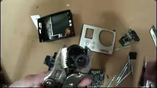 DIY Night Vision GoPro Hero 3 - How to remove the infrared filter