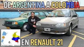 Viaje internacional en RENAULT 21. Argentina - Chile - Per&uacute; - Colombia.