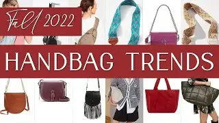 Fall Handbag Trends You Will Love / Classic, Western, Bold, Oversized & Sporty