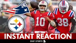 5 TURNOVERS! Patriots vs. Steelers Instant Reaction To The Patriots 21-14 Loss