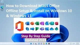 Как загрузить и установить M365 Office Offline на Windows 10 и Windows 11! Пошаговое руководство