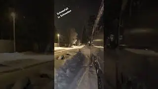 #Schneefall #Schweden #Stellplatz #roadtrip #camper #snow #winter #travel #schnee #arktis #Kiruna