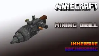 Mining Drill 🔧 Minecraft Immersive Engineering Tutorial 1.15 🔧 Deutsch / German