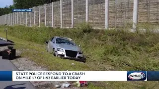 NHSP investigate rollover crash on I-93 North
