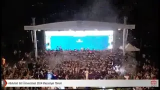AGÜ 2024 MEZUNİYET TÖRENİ