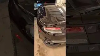 Aston Martin Rapide AMR stock exhaust cold start